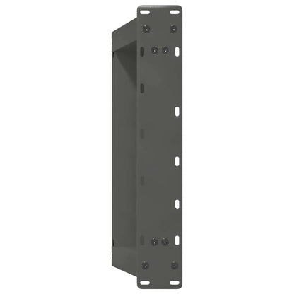 Nohy Konferenčního Stolku Ve Tvaru U 2 Ks Antracitové 40 X (30-31) Cm Ocelové