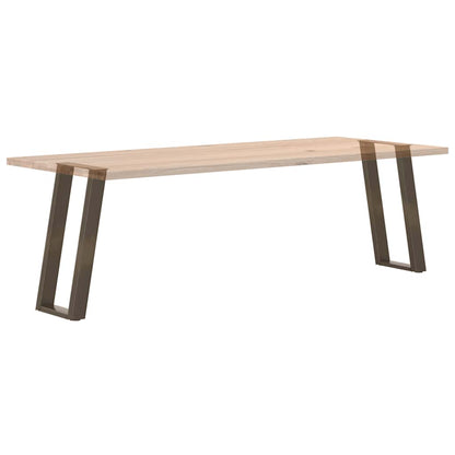 Nohy Konzolového Stolku Ve Tvaru U, 2 Ks, Přírodní Ocel, 28 X (72-73) Cm, Ocel