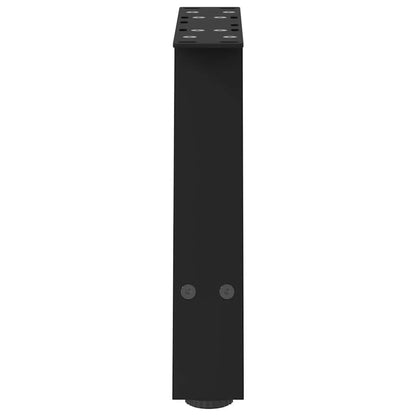 Nohy Konferenčního Stolku Ve Tvaru A, 2 Ks, Černé, 30 X (30-31) Cm, Ocel