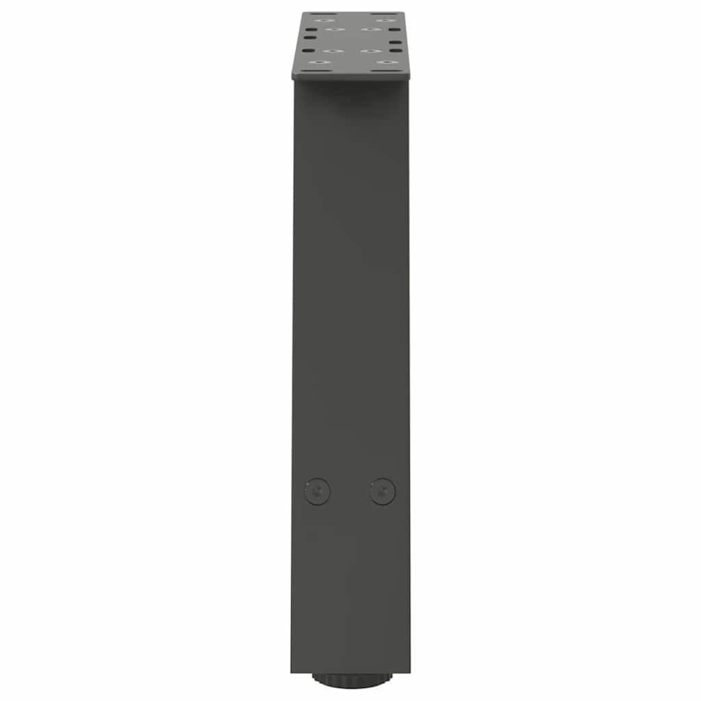 Nohy Konferenčního Stolku Ve Tvaru A, 2 Ks, Antracitové, , Ocel Antracitová