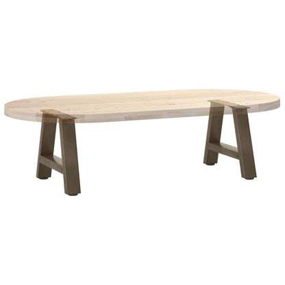 Nohy Konferenčního Stolku Ve Tvaru A, 2 Ks, 40 X (30-31) Cm, Ocel