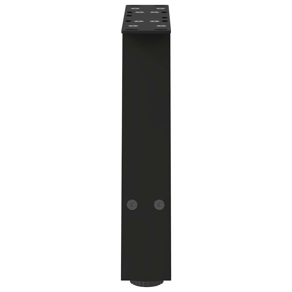 Nohy Konferenčního Stolku Ve Tvaru A, 2 Ks, Černé, 50 X (30-31) Cm, Ocel
