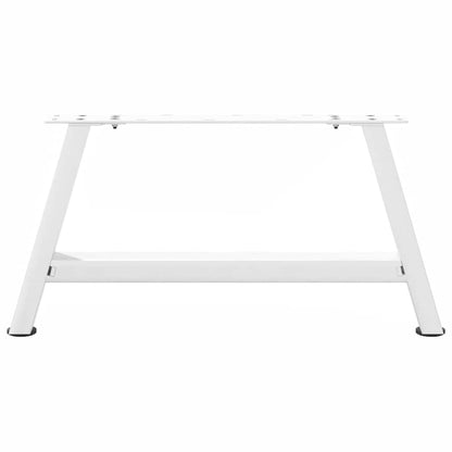 Nohy Konferenčního Stolku Ve Tvaru A, 2 Ks, Bílé, 60 X (30-31) Cm, Ocel