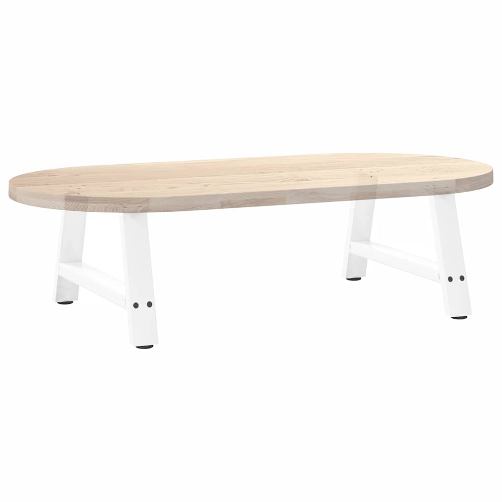 Nohy Konferenčního Stolku Ve Tvaru A, 2 Ks, Bílé, 60 X (30-31) Cm, Ocel