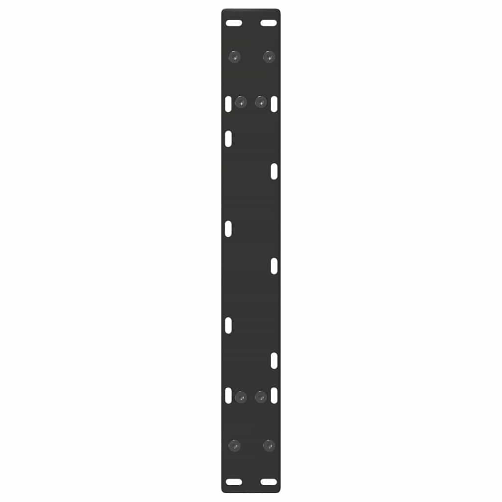 Nohy Konferenčního Stolku Ve Tvaru A, 2 Ks, Černé, 70 X (30-31) Cm, Ocel