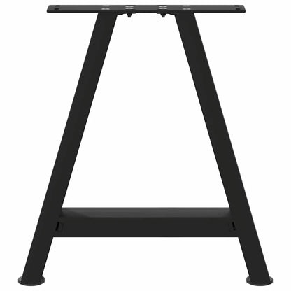 Nohy Konferenčního Stolku Ve Tvaru A, 2 Ks, Černé, 38 X (42-43) Cm, Ocel