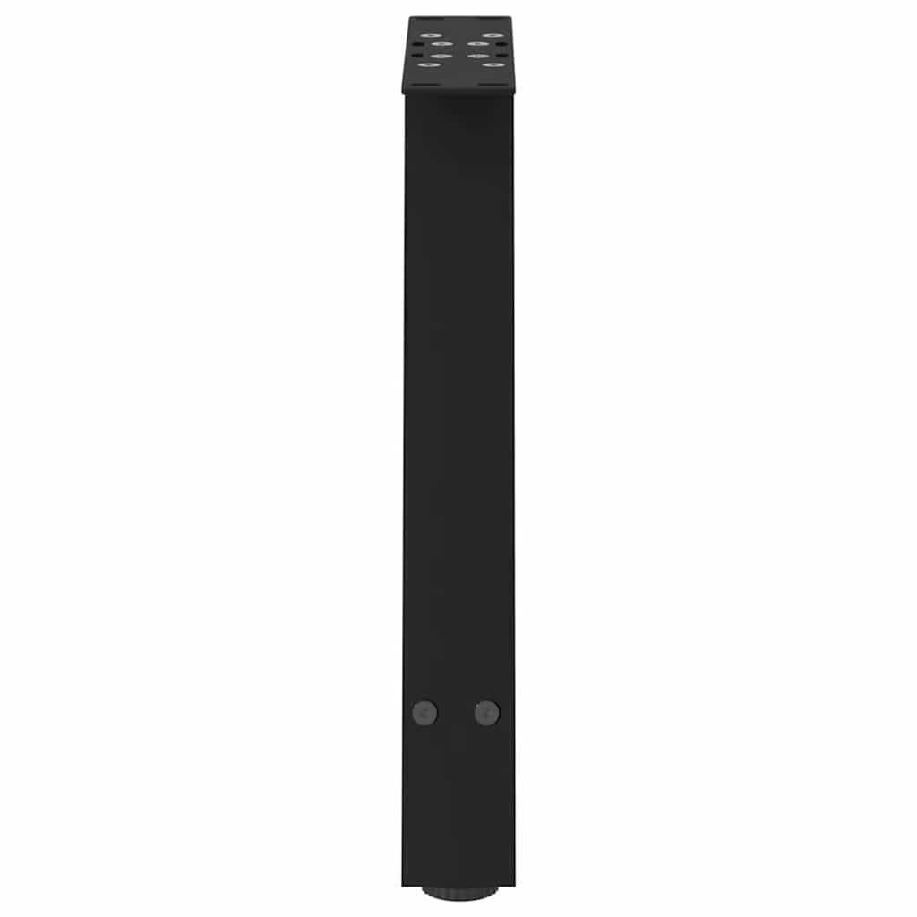 Nohy Konferenčního Stolku Ve Tvaru A, 2 Ks, Černé, 38 X (42-43) Cm, Ocel