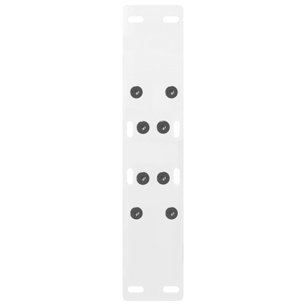 Nohy Konferenčního Stolku Ve Tvaru A, 2 Ks, Bílé, 38 X (42-43) Cm, Ocel