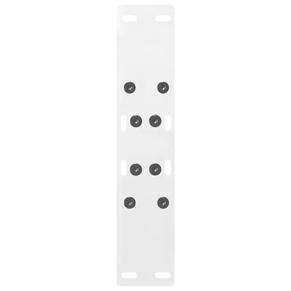 Nohy Konferenčního Stolku Ve Tvaru A, 2 Ks, Bílé, 38 X (42-43) Cm, Ocel