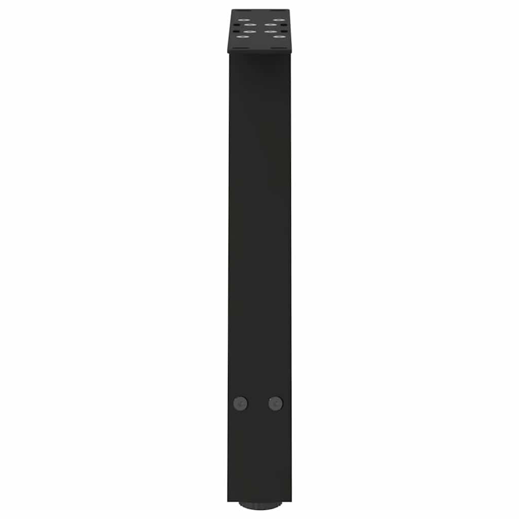 Nohy Konferenčního Stolku Ve Tvaru A, 2 Ks, Černé, 50 X (42-43) Cm, Ocel