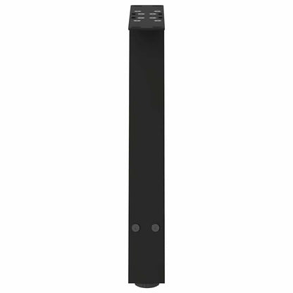 Nohy Konferenčního Stolku Ve Tvaru A, 2 Ks, Černé, 50 X (42-43) Cm, Ocel