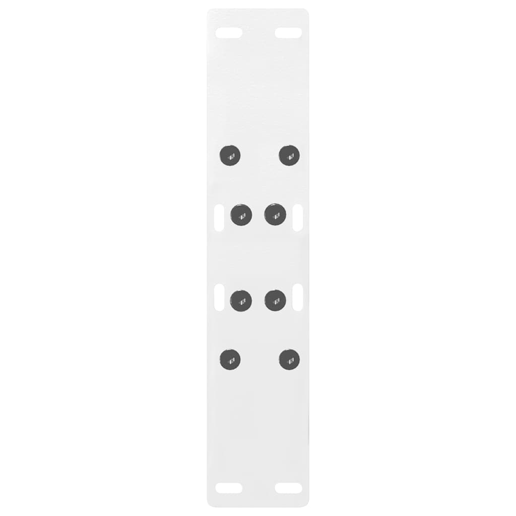 Nohy Konferenčního Stolku Ve Tvaru A, 2 Ks, Bílé, 50 X (42-43) Cm, Ocel