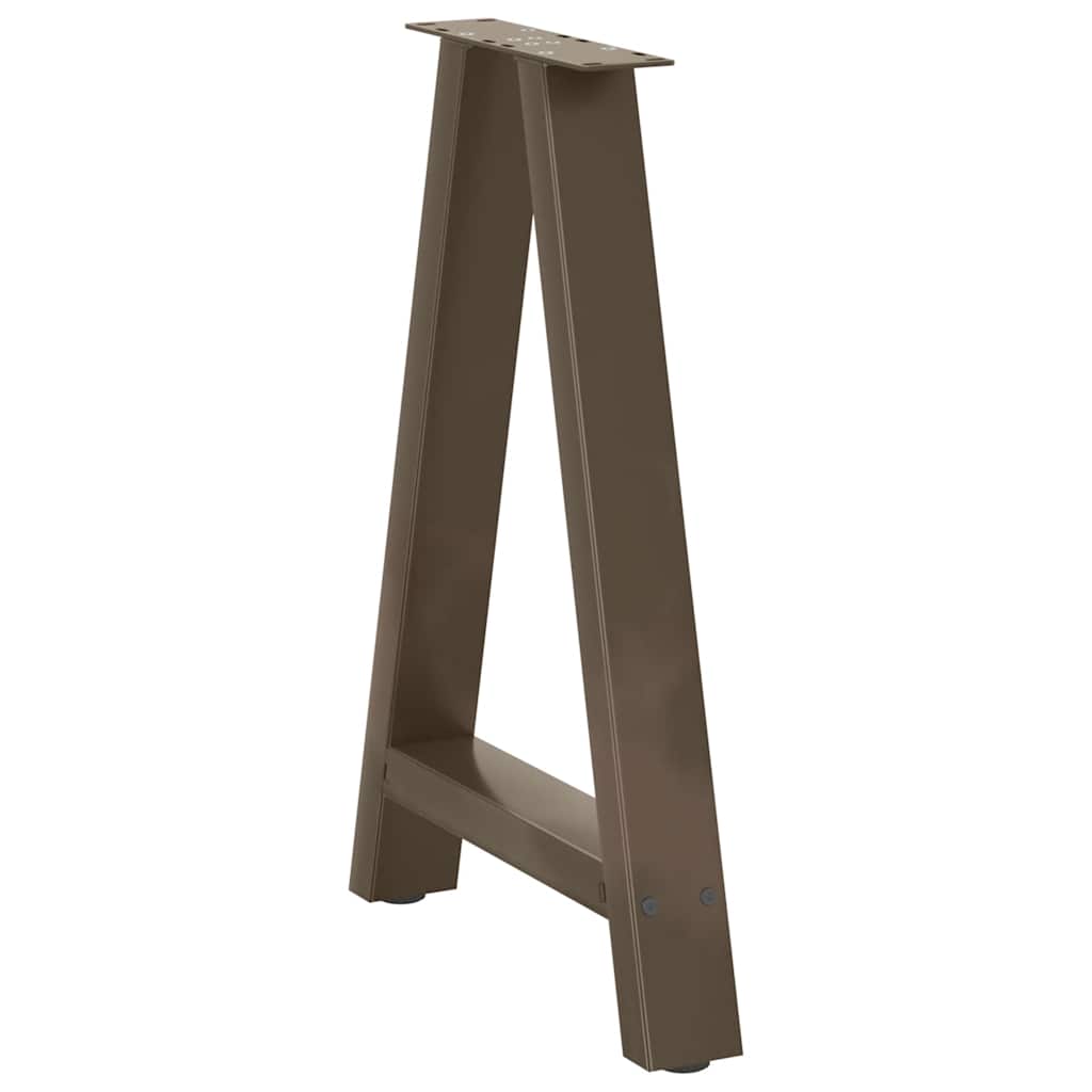 Nohy K Jídelnímu Stolu Ve Tvaru A, 2 Ks, 50 X (72-73) Cm, Ocel