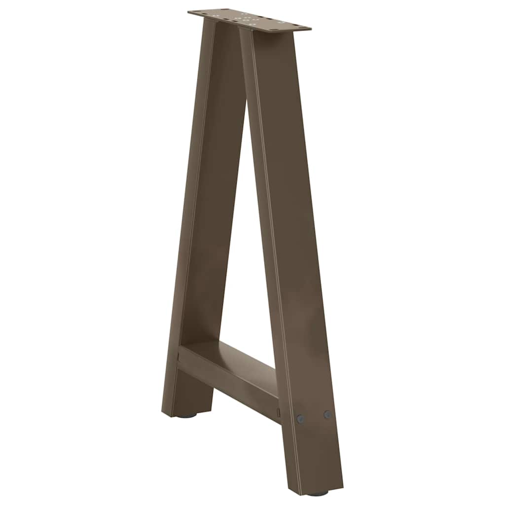 Nohy K Jídelnímu Stolu Ve Tvaru A, 2 Ks, 60 X (72-73) Cm, Ocel