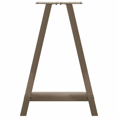 Nohy K Jídelnímu Stolu Ve Tvaru A, 2 Ks, 60 X (72-73) Cm, Ocel