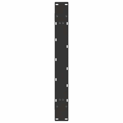 Nohy K Jídelnímu Stolu Ve Tvaru A, 2 Ks, Černé, 90 X (72-73) Cm, Ocel