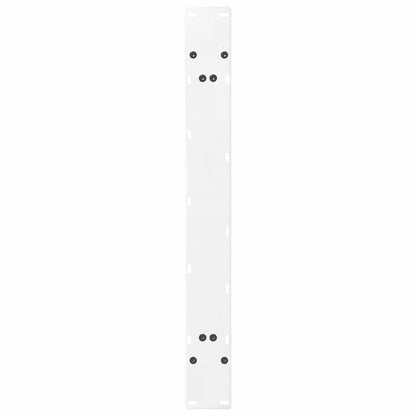 Nohy K Jídelnímu Stolu Ve Tvaru A, 2 Ks, Bílé, 90 X (72-73) Cm, Ocel