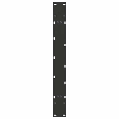 Nohy K Jídelnímu Stolu Ve Tvaru A, 2 Ks, Černé, 100 X (72-73) Cm, Ocel