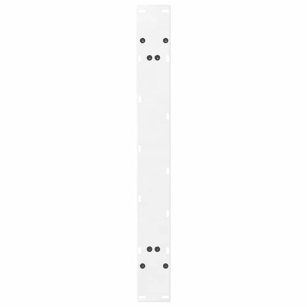 Nohy K Jídelnímu Stolu Ve Tvaru A, 2 Ks, Bílé, 100 X (72-73) Cm, Ocel