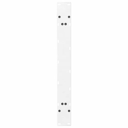 Nohy K Jídelnímu Stolu Ve Tvaru A, 2 Ks, Bílé, 100 X (72-73) Cm, Ocel