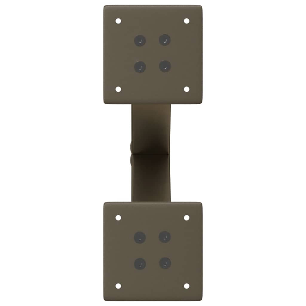 Nohy Konferenčního Stolku Ve Tvaru X, 2 Ks, Ocel, 37 X (30-31) Cm, Ocel Přírodní