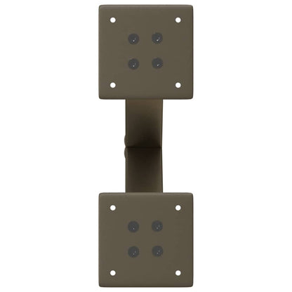 Nohy Konferenčního Stolku Ve Tvaru X, 2 Ks, Ocel, 37 X (30-31) Cm, Ocel Přírodní