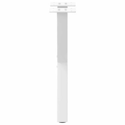 Nohy Konferenčního Stolku Ve Tvaru X, 2 Ks, Bílé, 38 X (42-43) Cm, Ocel