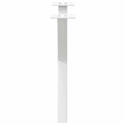 Nohy Konferenčního Stolku Ve Tvaru X, 2 Ks, Bílé, 60 X (42-43) Cm, Ocel