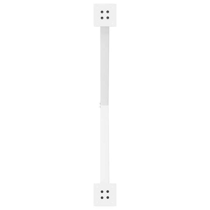 Nohy K Jídelnímu Stolu Ve Tvaru X, 2 Ks, Bílé, 90 X (72-73) Cm, Ocel