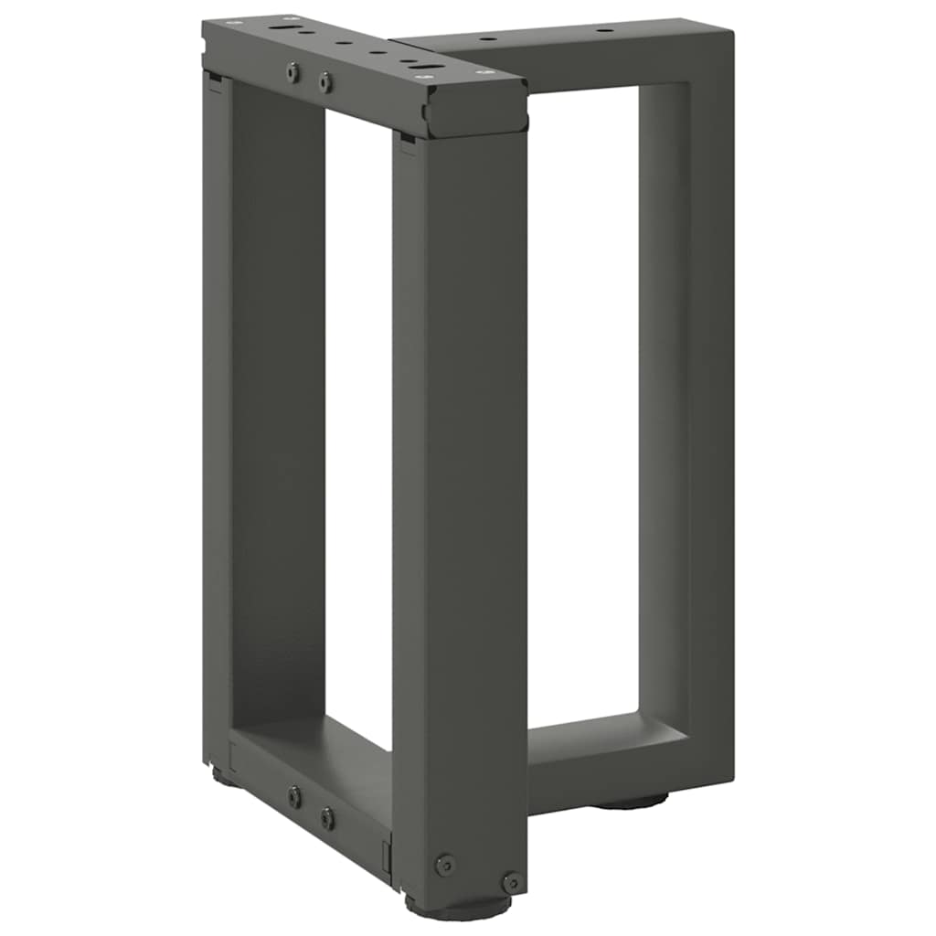 Nohy Konferenčního Stolku Ve Tvaru T 2 Ks 28X25X(42-43)Cm Ocel Antracitová