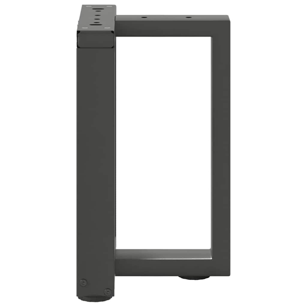 Nohy Konferenčního Stolku Ve Tvaru T 2 Ks 28X25X(42-43)Cm Ocel Antracitová