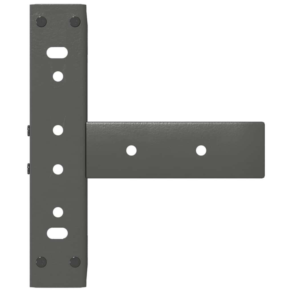 Nohy Konferenčního Stolku Ve Tvaru T 2 Ks 28X25X(42-43)Cm Ocel Antracitová