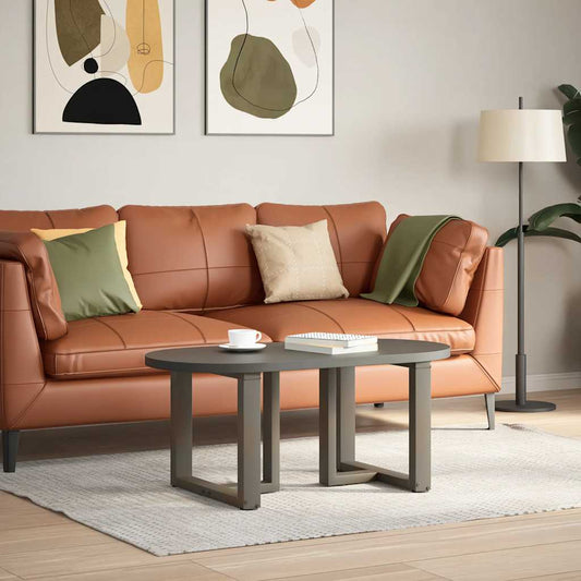 Nohy Konferenčního Stolku Ve Tvaru T, 2 Ks, Černé, 50 X 25 X (42-43) Cm, Ocel