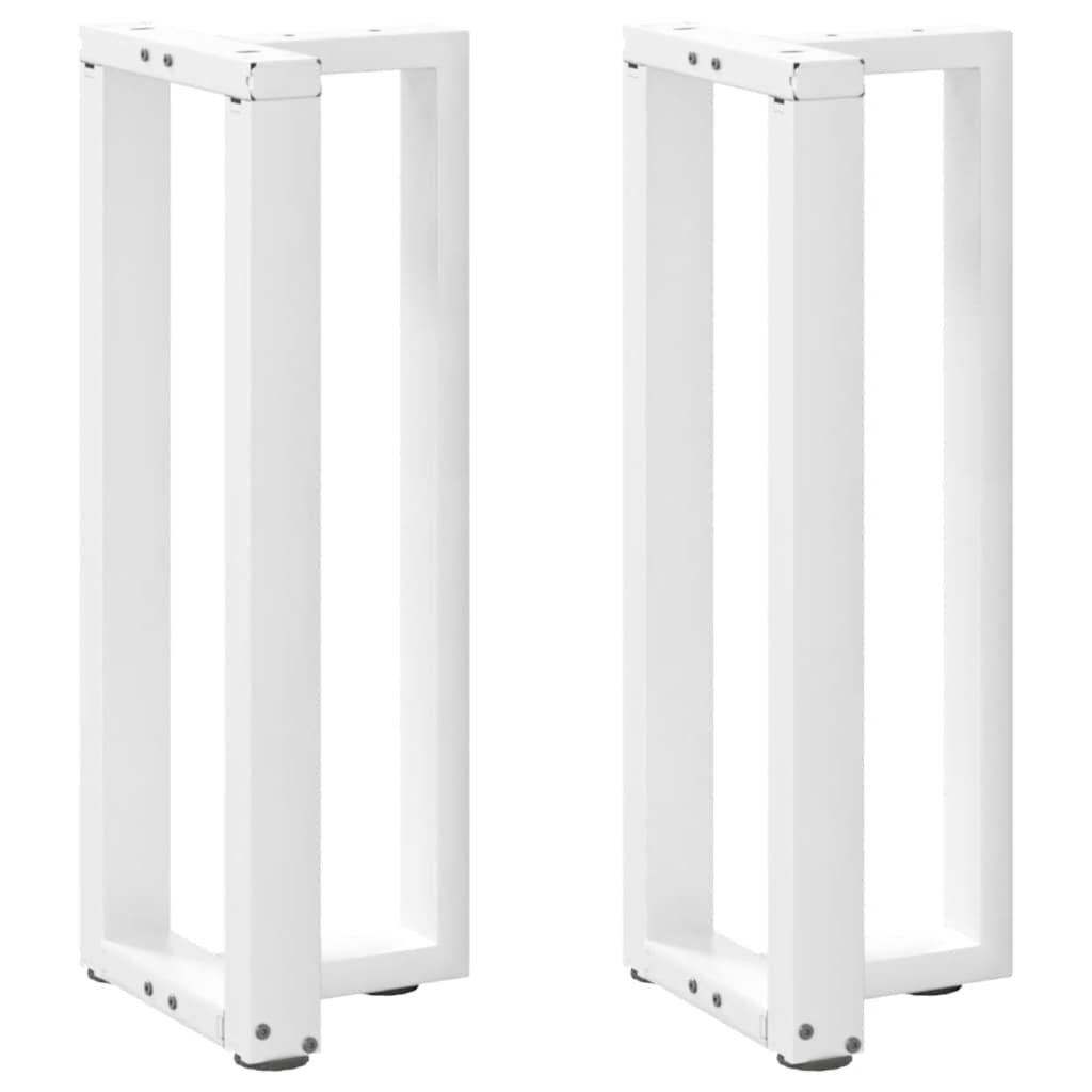 Nohy Jídelního Stolku Ve Tvaru T 2 Ks Bílé Bílá