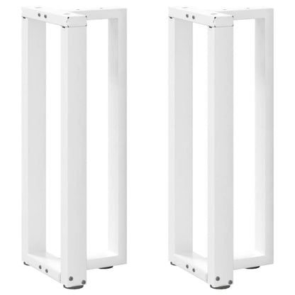 Nohy Jídelního Stolku Ve Tvaru T 2 Ks Bílé Bílá