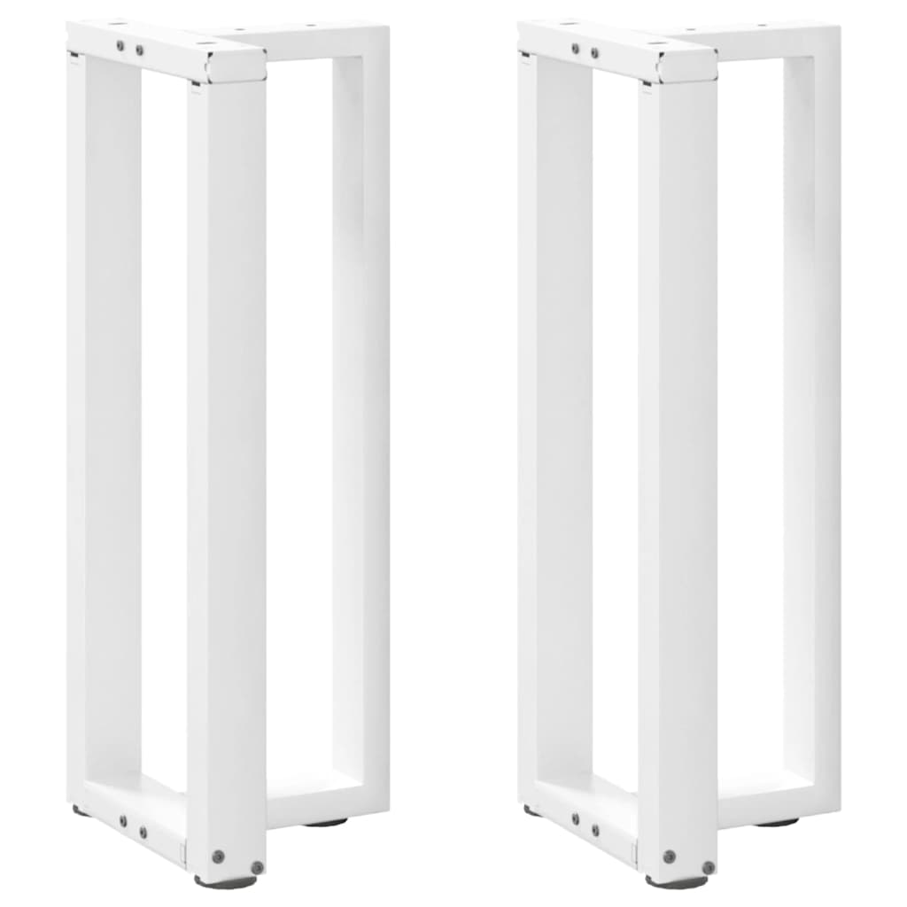 Nohy Jídelního Stolku Ve Tvaru T 2 Ks Bílé Bílá