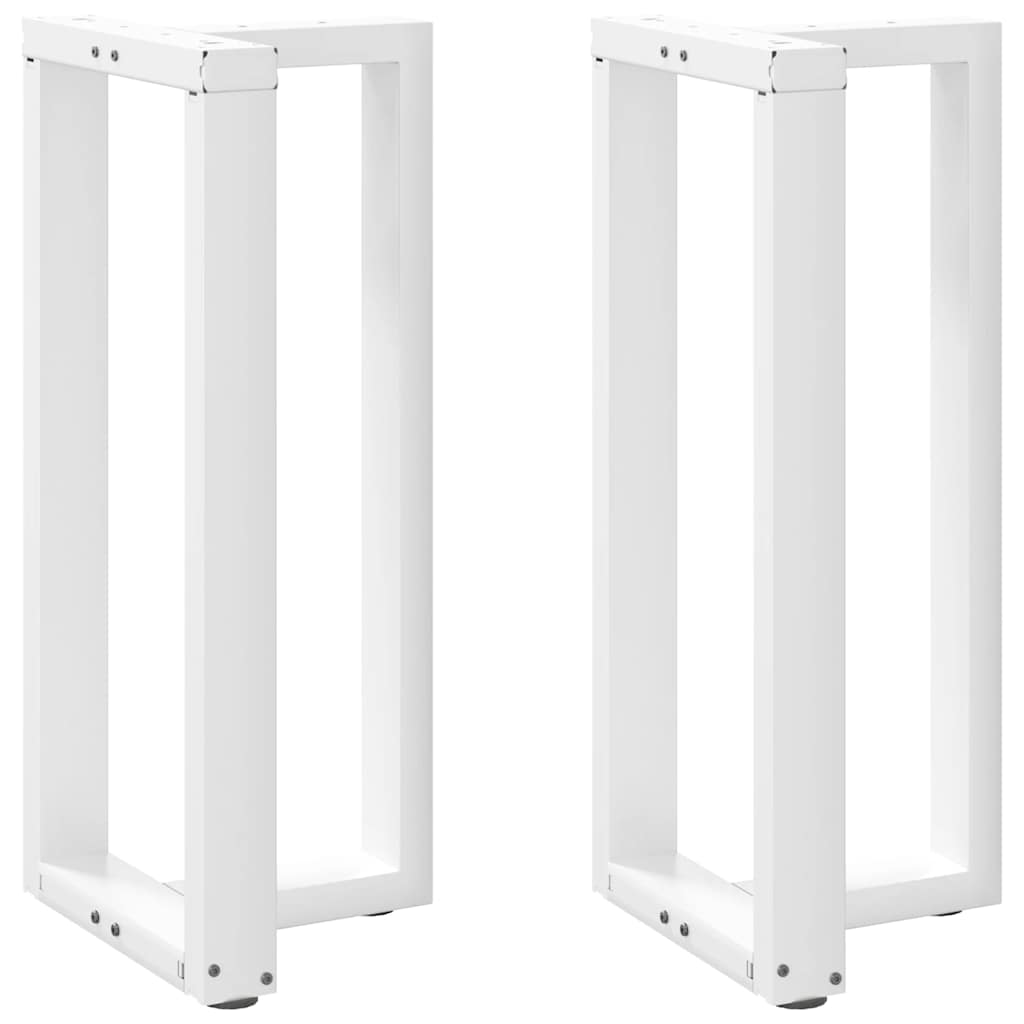 Nohy Jídelního Stolku Ve Tvaru T 2 Ks Bílé Bílá