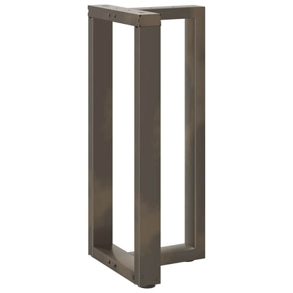 Nohy Barového Stolu Ve Tvaru T, 2 Ks, Černé, 50 X 35 X (90-91) Cm, Ocel