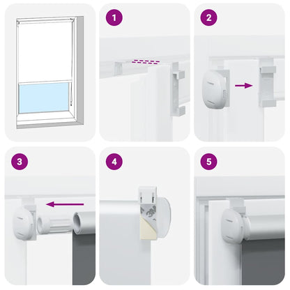 Roleta Zatemňovací Šířka Látky 80,7 Cm Polyester Béžová