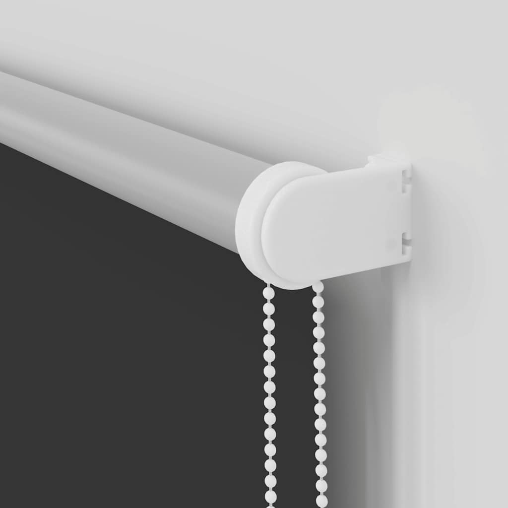 Roleta Zatemňovací 135X Šířka Látky 131,6 Cm Polyester Černá