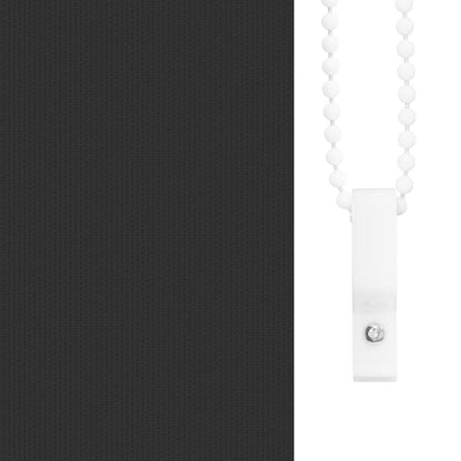 Roleta Zatemňovací Šířka Látky 85,7 Cm Polyester Černá