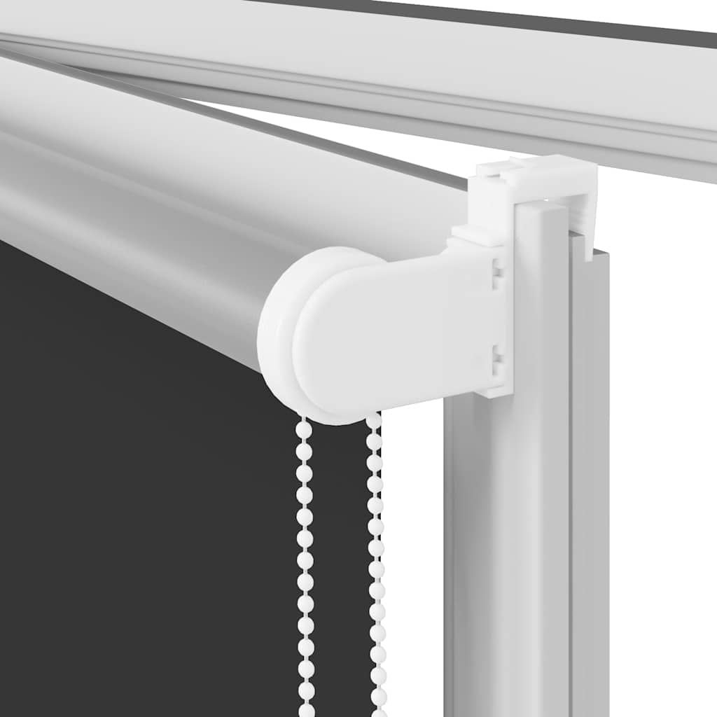 Roleta Zatemňovací Šířka Látky 161,6 Cm Polyester Černá