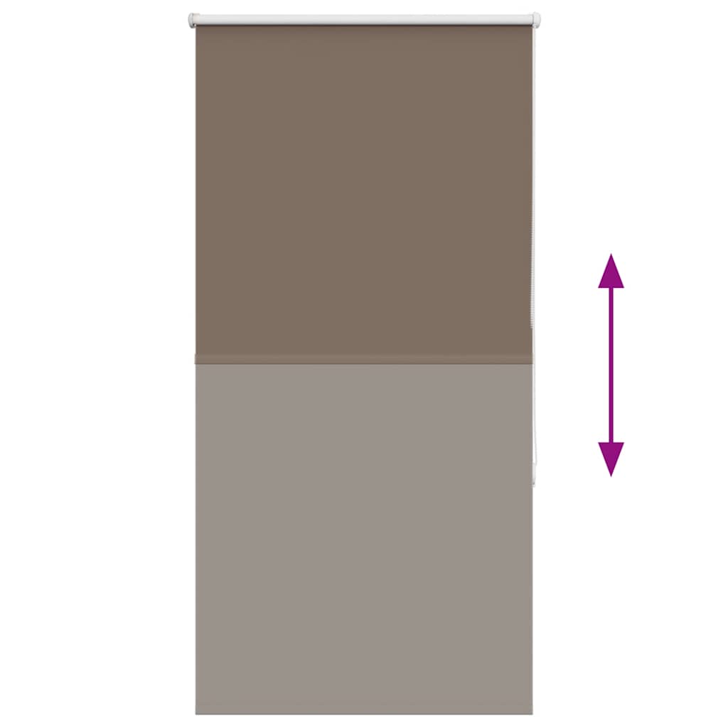 Roleta Zatemňovací Káva 75X130 Cm Šířka Látky 70,7 Cm Polyester