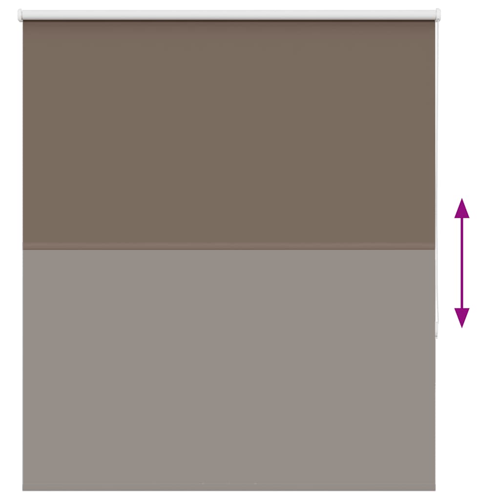 Roleta Zatemňovací Káva 140X130Cm Šířka Látky 136,6Cm Polyester