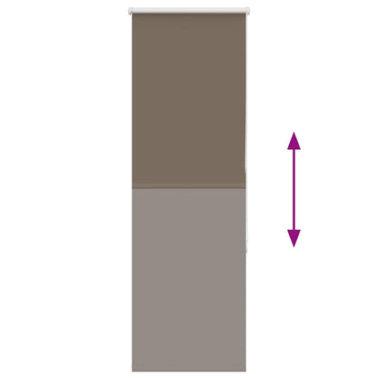 Roleta Zatemňovací Káva 40X150 Cm Šířka Látky 35,7 Cm Polyester