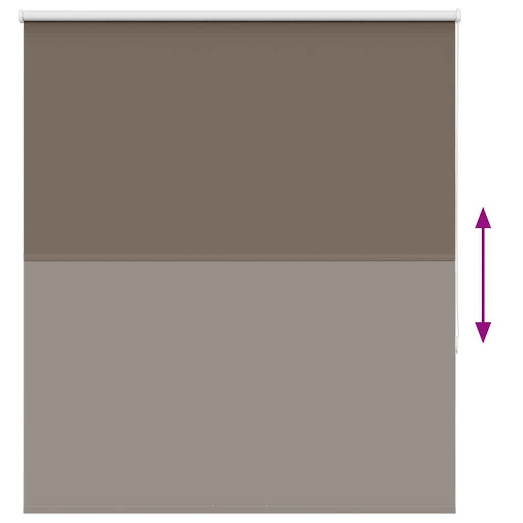 Roleta Zatemňovací Káva 130X175Cm Šířka Látky 126,6Cm Polyester Kávová