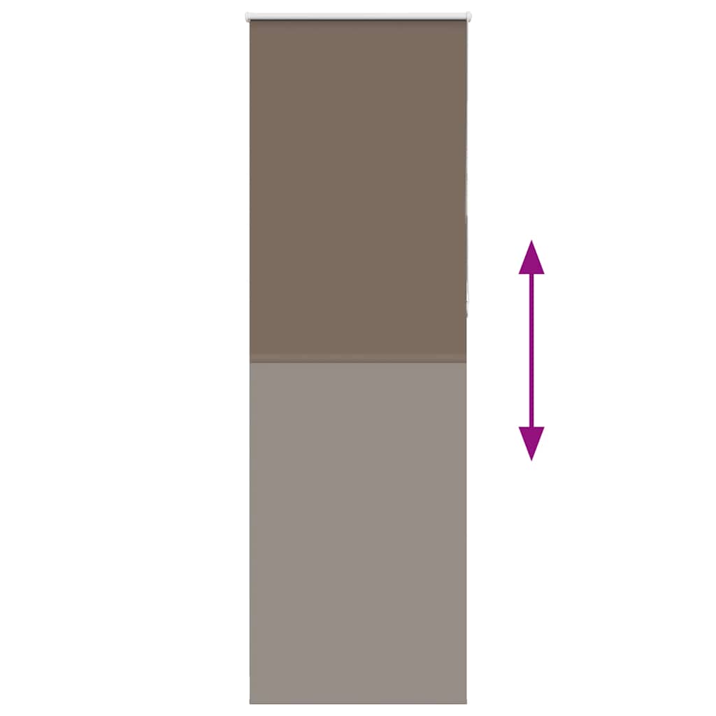 Roleta Zatemňovací Káva 75X210 Cm Šířka Látky 70,7 Cm Polyester
