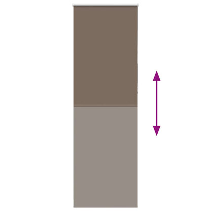Roleta Zatemňovací Káva 75X210 Cm Šířka Látky 70,7 Cm Polyester