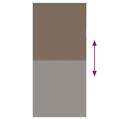 Roleta Zatemňovací Káva 115X210Cm Šířka Látky 110,7Cm Polyester