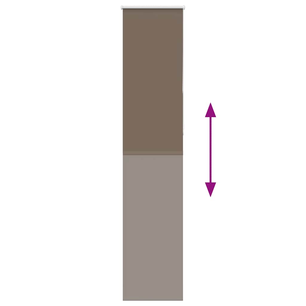 Roleta Zatemňovací Káva 40X230 Cm Šířka Látky 35,7 Cm Polyester